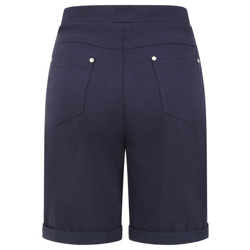 Emreco Stretch Bengaline Turn Up Short 050308